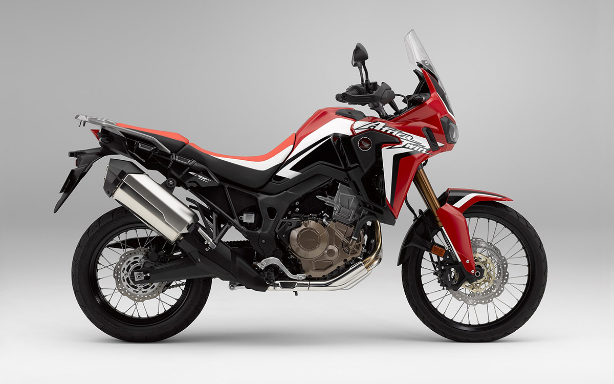 CRF1000L Africa Twin lateral roja fx